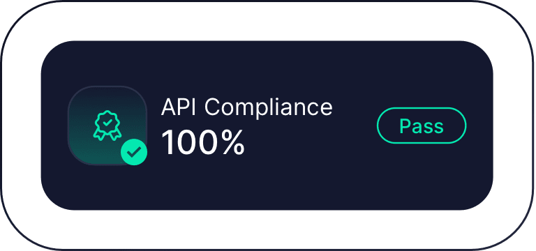 Compliance widget